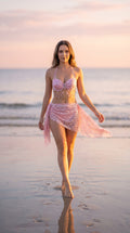 Pink Mermaid Swimwear Set