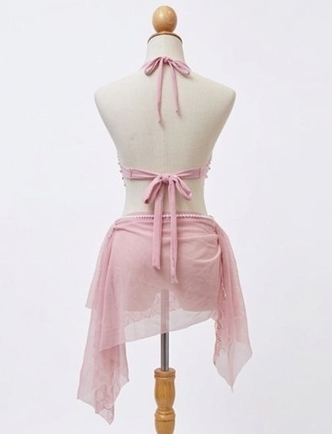 Pink Mermaid Swimwear Set
