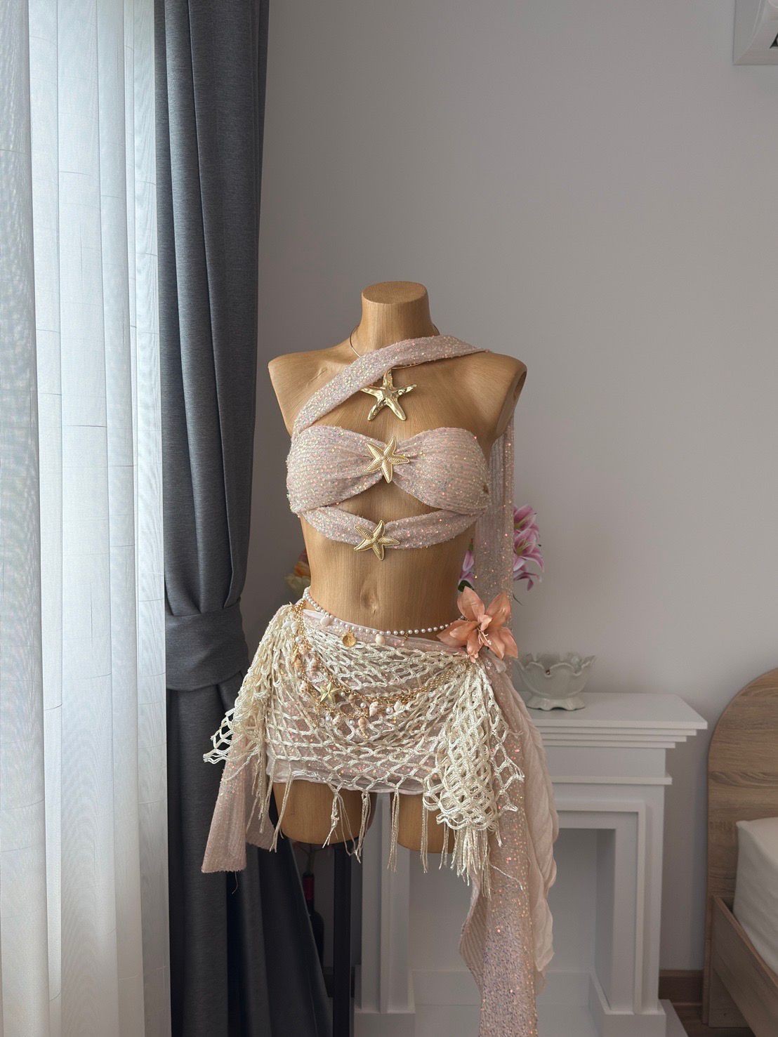 Nude Pearl Set