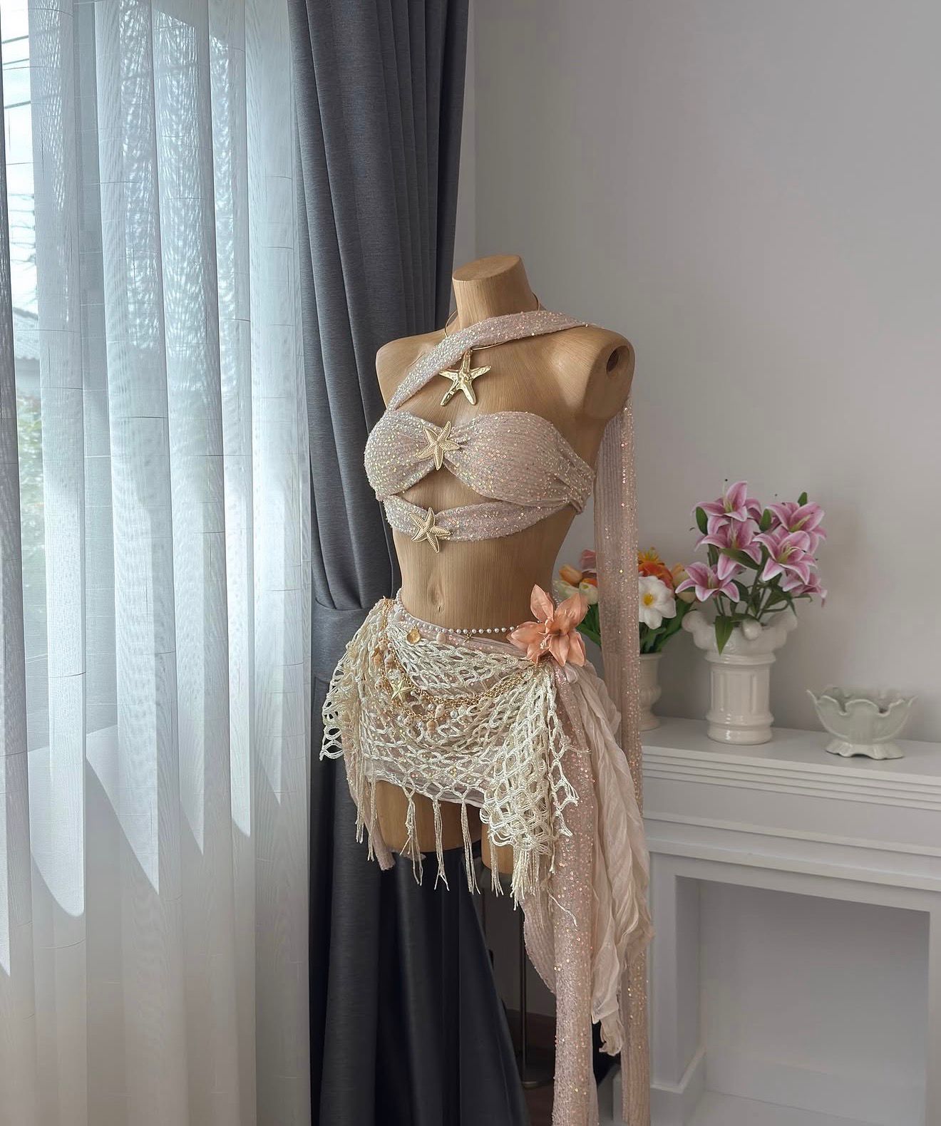 Nude Pearl Set
