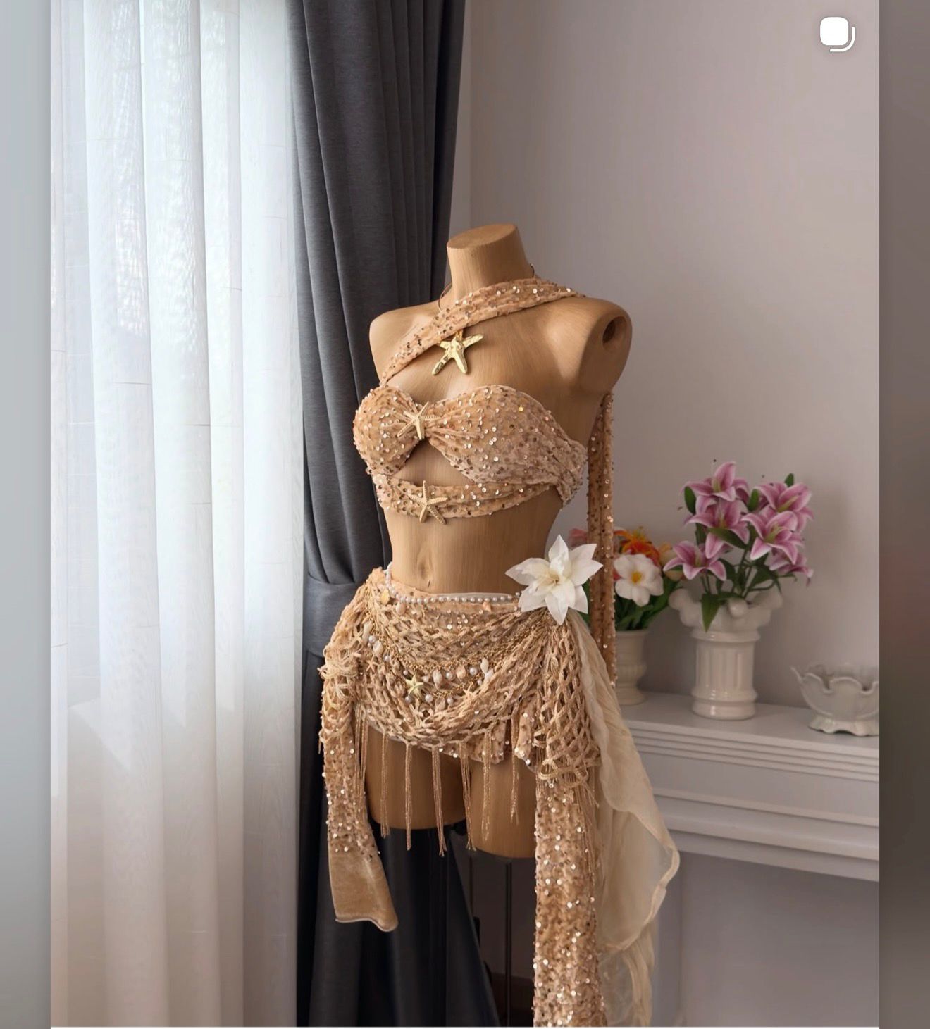 Golden Starfish Set